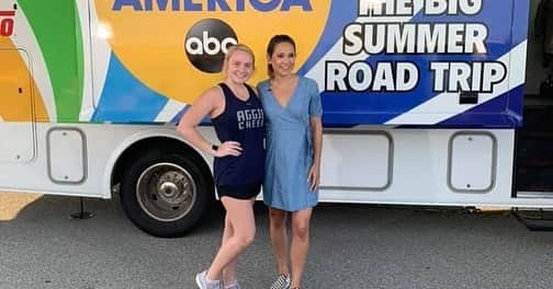 Good Morning Americaさんのインスタグラム写真 - (Good Morning AmericaInstagram)「We love seeing how many fans ran into @ginger_zee on our #GMARoadTrip to Houston!」7月11日 0時32分 - goodmorningamerica