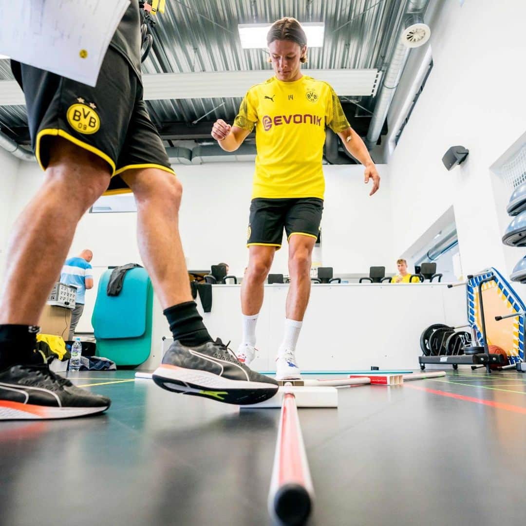 ニコ・シュルツのインスタグラム：「First day @bvb09」