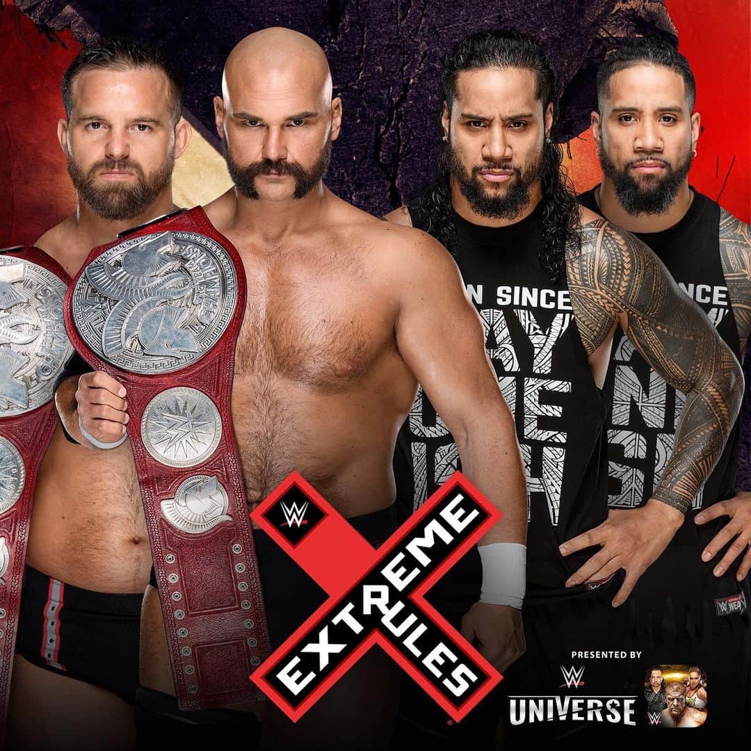 WWEさんのインスタグラム写真 - (WWEInstagram)「@wwecesaro will pick a fight with @aleister_black and @uceyjucey & @jonathanfatu will challenge #RAW #TagTeamChampions @scottdawsonwwe & @dashwilderwwe this Sunday at #ExtremeRules!」7月11日 1時41分 - wwe