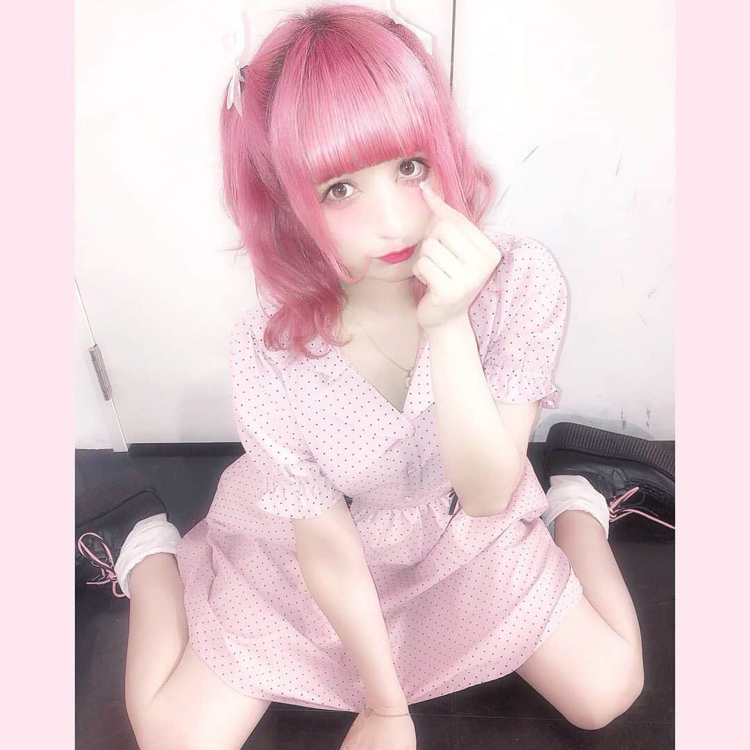 胡桃兎愛のインスタグラム：「P!NK❤︎」