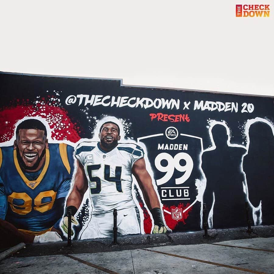 NFLさんのインスタグラム写真 - (NFLInstagram)「Donald and Wagner received 99 OVERALL ratings in Madden 😱😱 Who's next? #99Club (via @thecheckdown)」7月11日 2時51分 - nfl