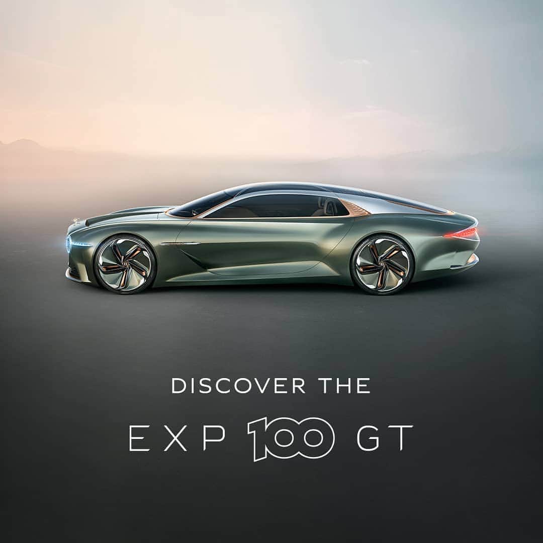 のインスタグラム：「The #BentleyEXP100GT inspires the imagination to think about the future in a new light. Discover more through link in bio. #Bentley100Years.」