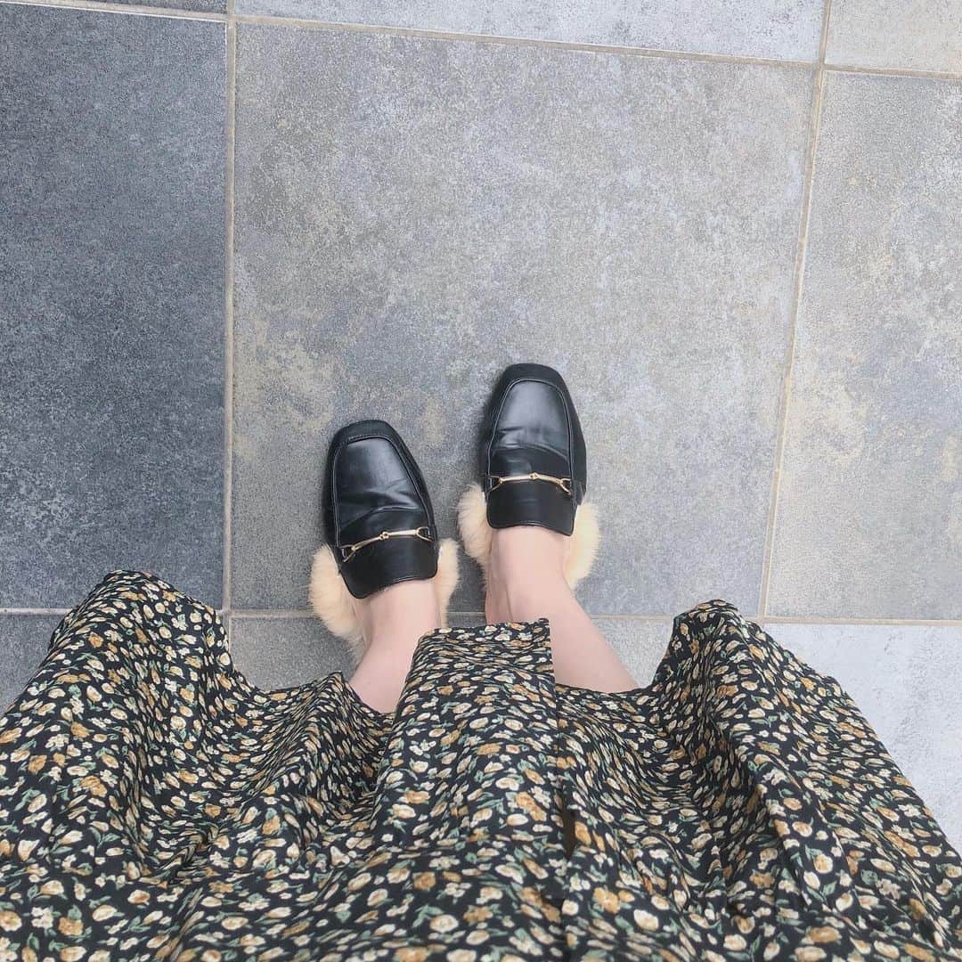 植木南央さんのインスタグラム写真 - (植木南央Instagram)「きょう☺︎ ワンピースは、ファンの方に頂いたもの 靴は、韓国で🌙 ⠀ 秋感、、(´･_･`)」7月11日 14時06分 - 70_naoueki