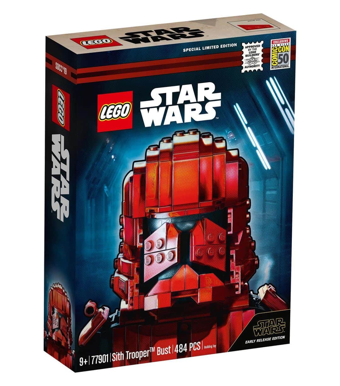 LEGOさんのインスタグラム写真 - (LEGOInstagram)「More epic stuff to reveal! Look for this exclusive LEGO @StarWars Sith Trooper Bust set at #SDCC2019 #LEGOStarWars #LEGOSDCC #SDCC」7月11日 6時55分 - lego