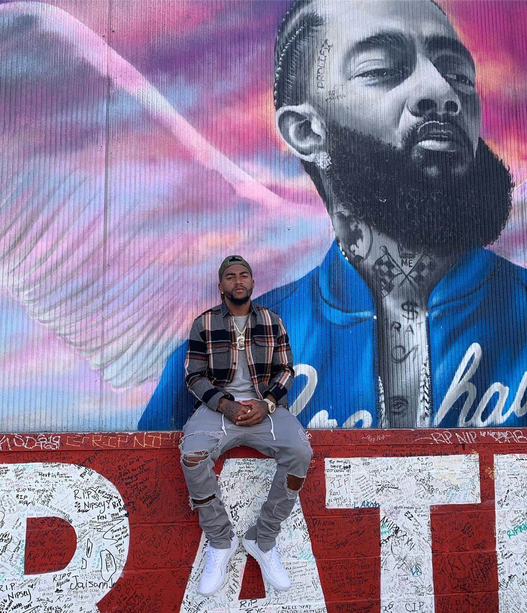 デショーン・ジャクソンさんのインスタグラム写真 - (デショーン・ジャクソンInstagram)「You got old school ways we expose that !! @nipseyhussle」7月11日 7時15分 - 0ne0fone