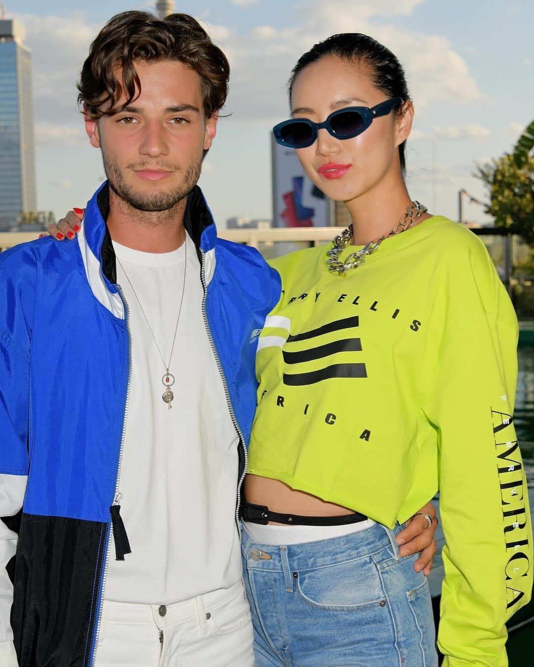 ペリーエリスのインスタグラム：「Celebrating the launch of #PerryEllisAmerica in Europe hosted by Creative Director Michael Maccari @mmmac.」
