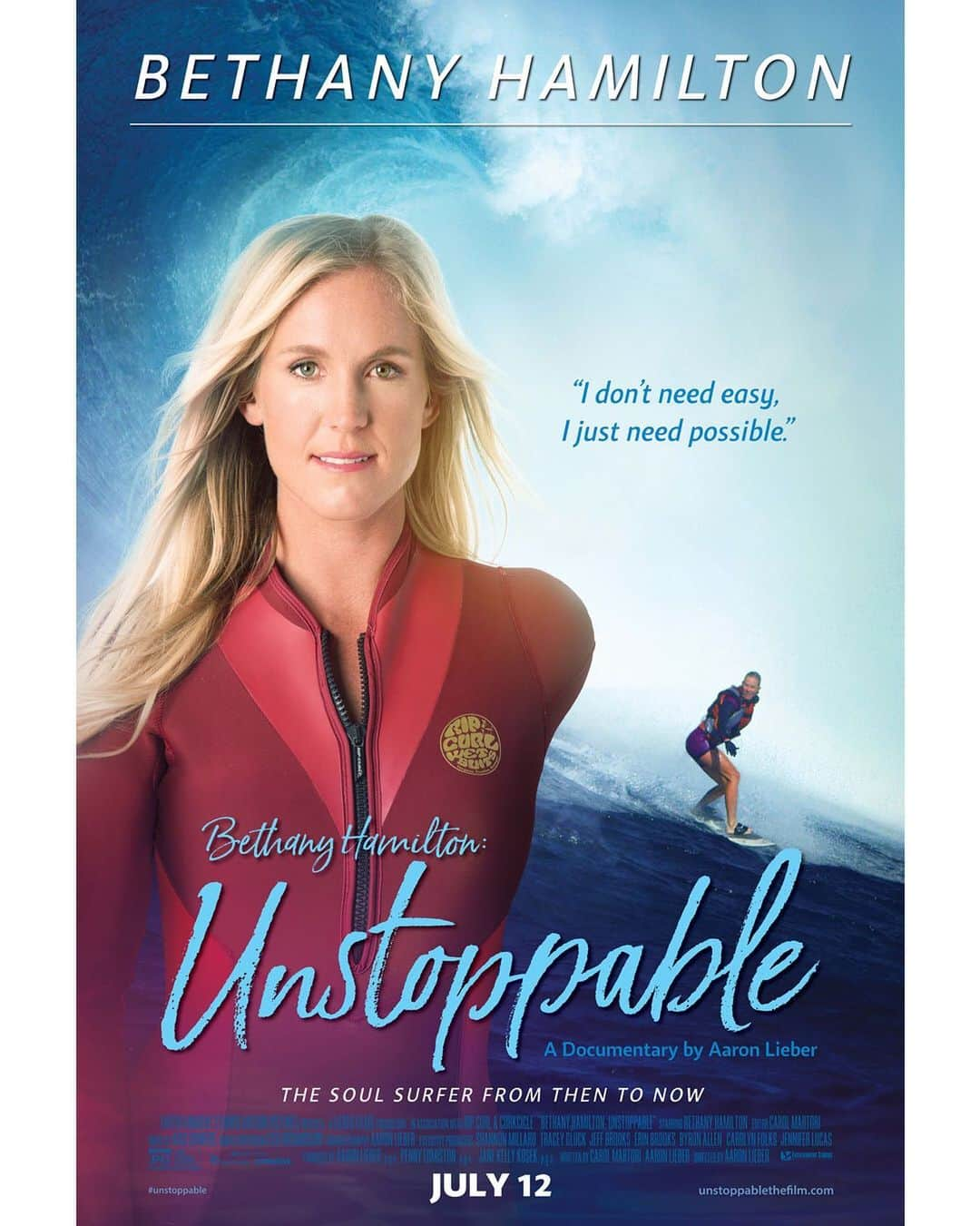 Bethany Hamiltonさんのインスタグラム写真 - (Bethany HamiltonInstagram)「@unstoppablethefilm is in theaters this weekend!!! You can find a theater near you on the @fandango website!  Want to win a signed #Unstoppable poster? Share/repost a picture of the movie poster and tell me why you’re excited to see the film! Full details on my video seven posts back 🤙🏽」7月11日 8時21分 - bethanyhamilton