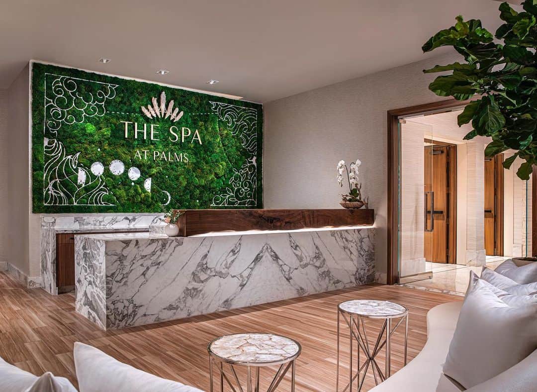 Palms Casino Resortのインスタグラム：「The Spa at Palms is now open. Choose from relaxing massages, calming reiki, facials, chakra balancing and more.」