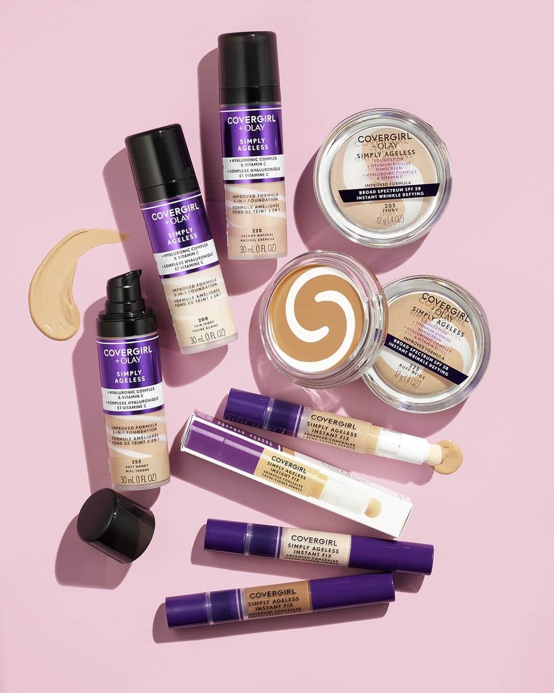 COVERGIRLさんのインスタグラム写真 - (COVERGIRLInstagram)「Build your Simply Ageless Collection and enjoy beautiful, youthful-looking skin. 😇 #IAmWhatIMakeUp #COVERGIRLCrueltyFree #CrueltyFree」7月11日 10時19分 - covergirl