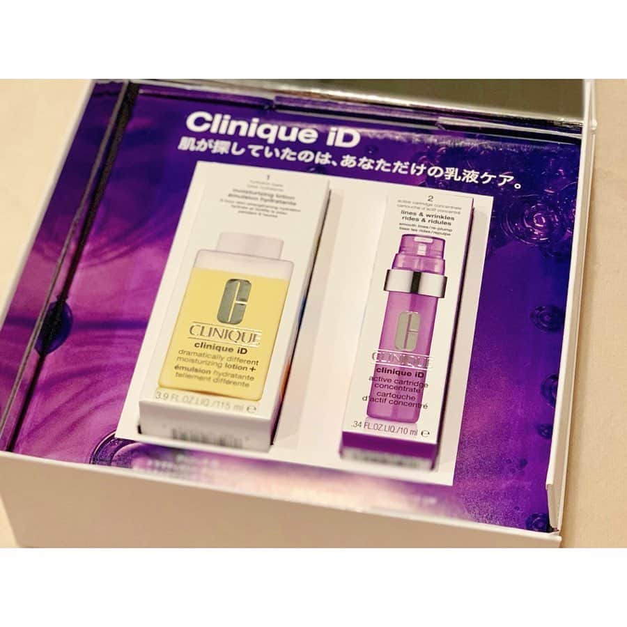 のインスタグラム：「New in❤️ @cliniquejp クリニークiDの乳液✨ 自分の求める肌の質感に合わせて 乳液の保湿力と美容成分を カスタマイズできるの🤔 * 私は保湿力の高い、 ドラマティカリーディファレントモイクチャライジングローションプラス ✖️ エイジングケア成分の入った、 カートリッジコンセントレートLW * #私だけのiD #クリニークiD #クリニーク * * #clinique #skincare #customize #beauty #instabeauty #antiaging #moisturizer #cosmetics #skin #agingskin #aging #スキンケア #基礎化粧品 #美肌 #エイジングケア #アンチエイジング #美容 #カスタマイズ #乳液 #コスメ #肌 #シミ #シワ #たるみ」