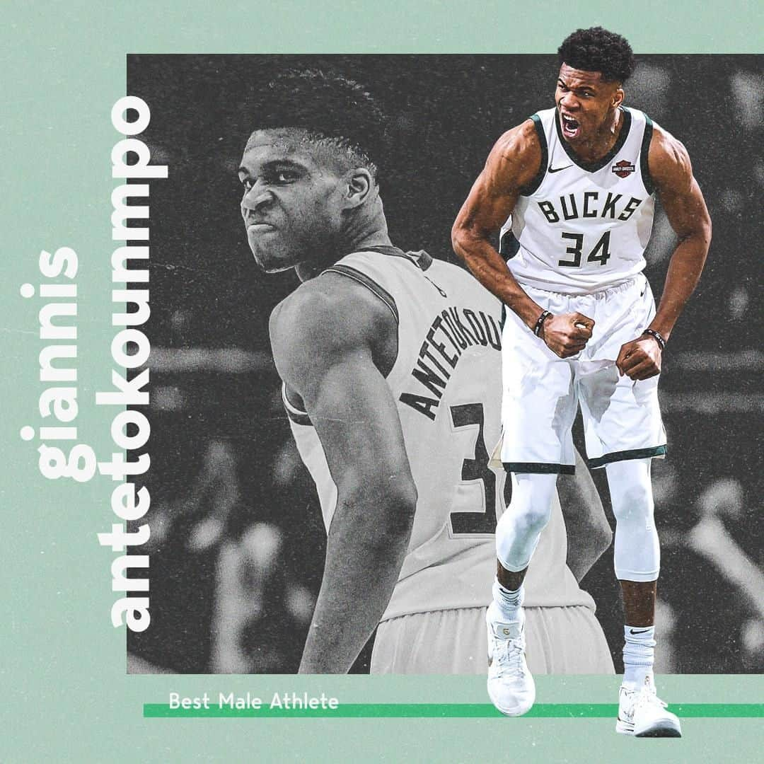 espnさんのインスタグラム写真 - (espnInstagram)「▪️ MVP ▪️ ESPYS Best NBA Athlete ▪️ Best Male Athlete. It's been a year for @Giannis_An34 💪」7月11日 11時47分 - espn