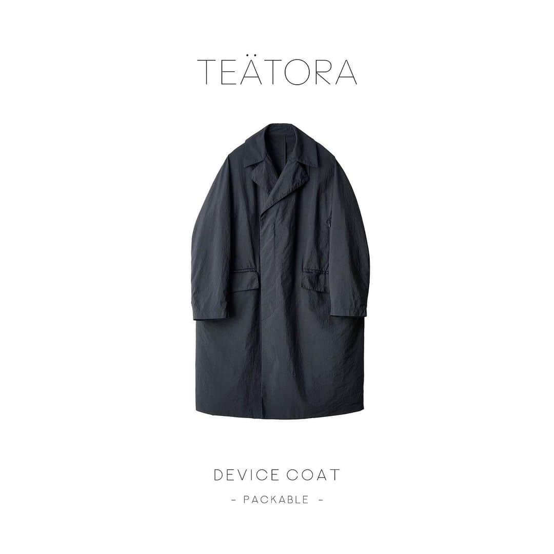 EDIFICEさんのインスタグラム写真 - (EDIFICEInstagram)「【TEATORA - 2019AW NEW COLLECTION - 】﻿ ﻿ EDIFICEでは、クリエーターのパフォーマンスを向上させることを目的に開発される頭脳職の為の機能服を提案する《TEATORA》の2019秋冬コレクションの一部を新宿店限定にて7/12（金）より先行販売致します。﻿ ﻿ ﻿ ﻿ No.1﻿ Coat : 【TEATORA】¥78,000+tax﻿ ﻿ スマホやタブレット等のデバイスを収納して手ぶらで移動出来るように設計されたパッカブル仕様の贅沢なアイテム。﻿ ﻿ これだけの優れた機能性を持ちながら様々な場面に対応する無駄のないデザイン。﻿ シンプルなシャツとデニムにさらっと羽織るだけで独特の雰囲気が形成されます。﻿ ﻿ ﻿ ﻿﻿﻿﻿﻿﻿﻿﻿﻿﻿ ﻿ ﻿ ﻿ ﻿﻿﻿﻿﻿﻿﻿﻿ ✁----------------------------------------﻿﻿﻿﻿﻿﻿﻿﻿﻿﻿﻿﻿﻿﻿﻿﻿﻿﻿﻿﻿﻿﻿﻿﻿ #edifice #teatora #devicecoat #2019aw #packable #edificeshinjuku #utilitywear #minimaldesign #overcoat #nyloncoat #workwear #function #urbanstyle #urbanwear #エディフィス #テアトラ #デバイスコート #エディフィス新宿」7月11日 12時09分 - edifice.jp