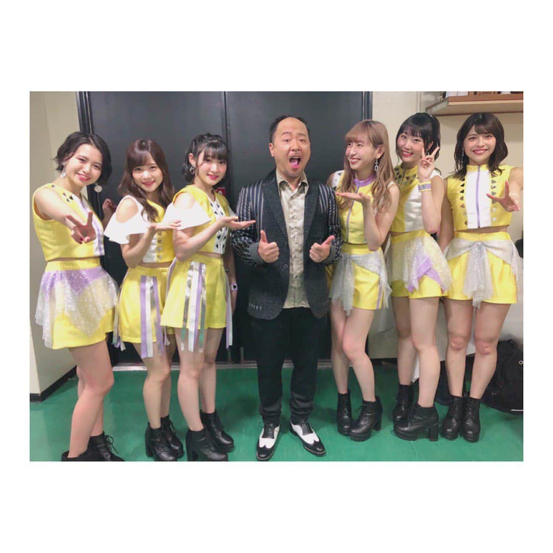 高木紗友希さんのインスタグラム写真 - (高木紗友希Instagram)「* * うたコンにて、 マキタスポーツさんと。 * パフォーマンス後、 優しく嬉しい言葉を掛けてくださりました。 * * #juicejuice  #高木紗友希  #うたコン  #マキタスポーツ さん」7月11日 12時14分 - sayuki_takagi.official