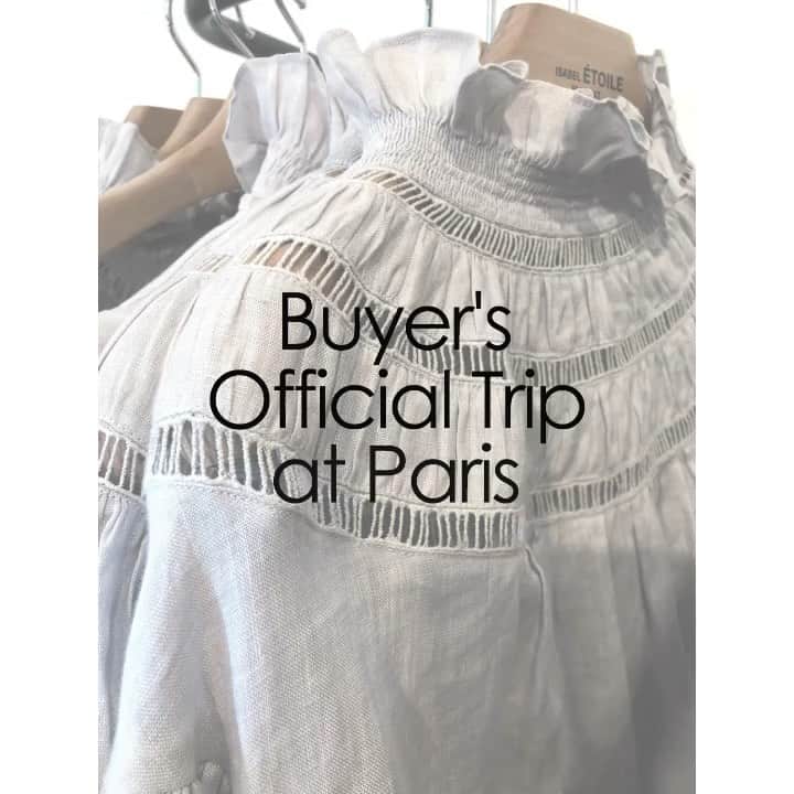 のインスタグラム：「<BUYER'S OFFICIAL TRIP at PARIS>  #journalstandard #baycrews #isabelmarant #ladies #womenswear #fashion」