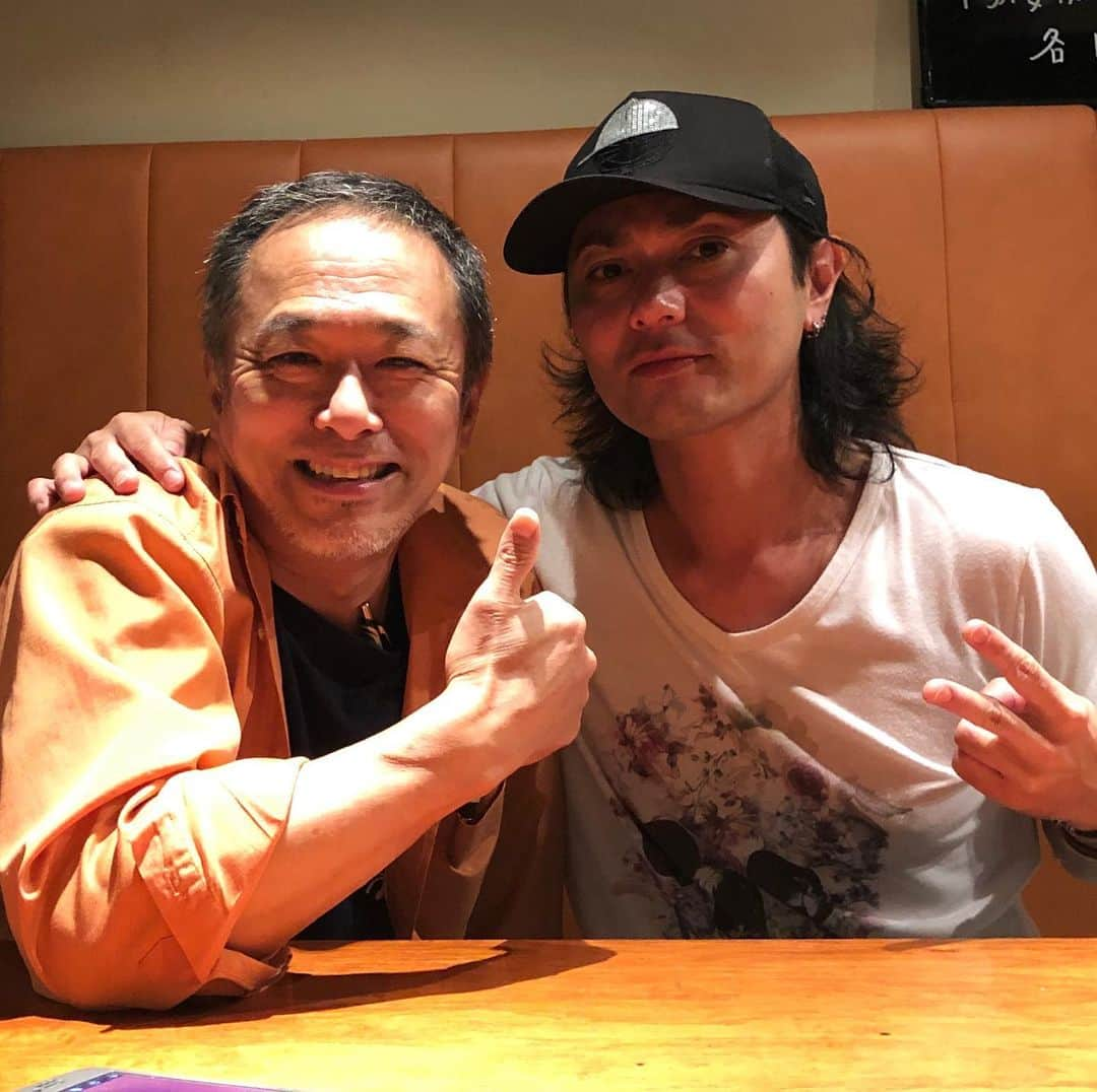 原田喧太さんのインスタグラム写真 - (原田喧太Instagram)「久しぶりに会えたーっ！嬉しかった！ ＃西山浩司 #ワルオ  #代々木上原 #皆月」7月11日 13時12分 - kenta.harada