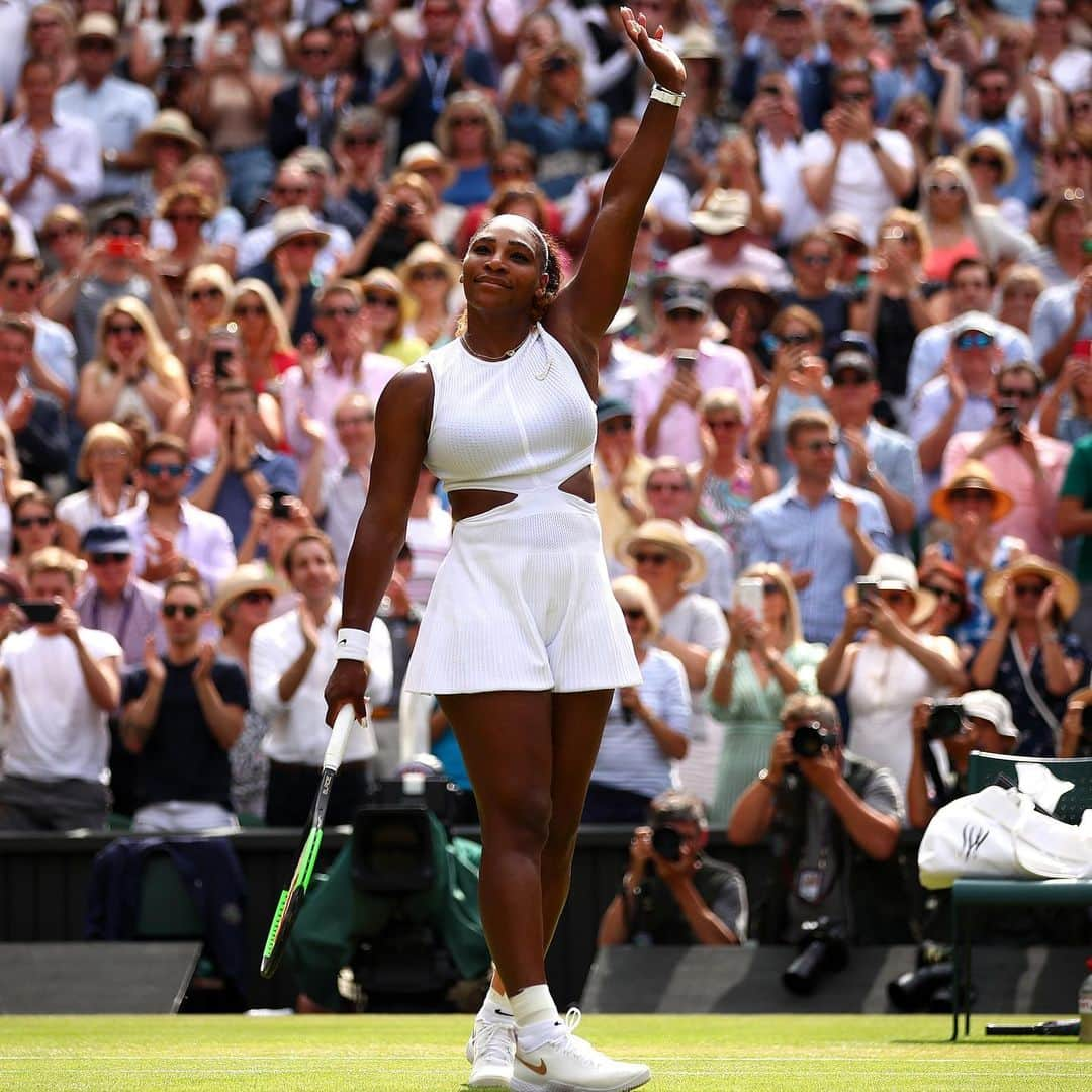 WTA（女子テニス協会）さんのインスタグラム写真 - (WTA（女子テニス協会）Instagram)「@serenawilliams is 🔙 in the @wimbledon finals! 👏 Is #2️⃣4️⃣ on the horizon?」7月12日 0時07分 - wta