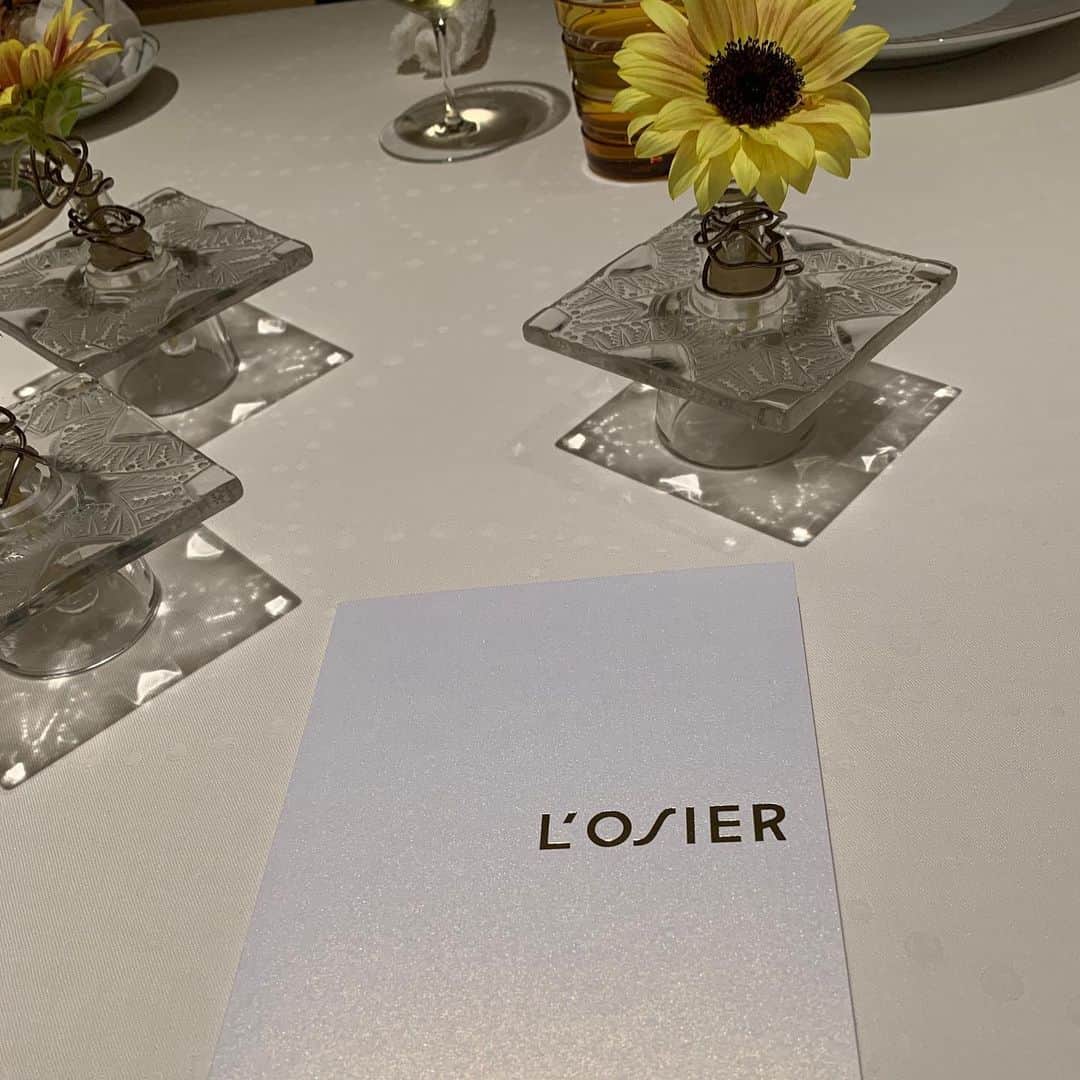 矢田亜希子さんのインスタグラム写真 - (矢田亜希子Instagram)「今夜は友人たちとロオジエでディナーでした♪んー素晴らしい。 #ロオジエ#losier#ロオジエ銀座#ディナー#フランス料理」7月11日 23時34分 - akiko_yada