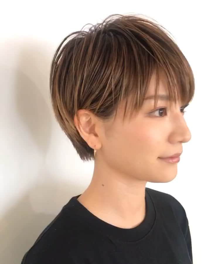 ショートヘアカタログ・紺野 善仙のインスタグラム