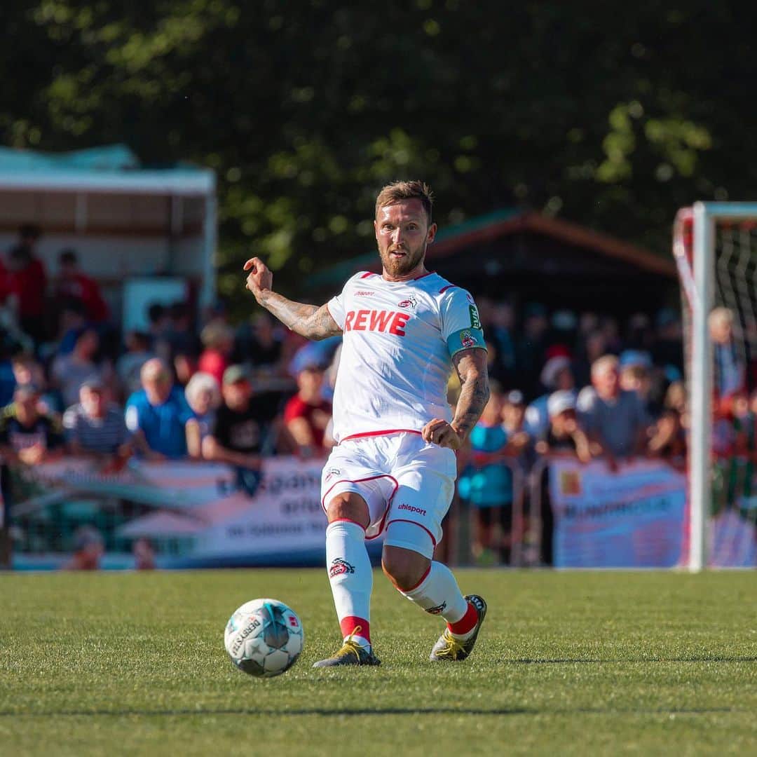 マルコ・ヘーガーのインスタグラム：「Second #game ✔️ @fckoeln  #preseason #training #camp #hard #work #together #team #effzeh #proud #blessed #positivevibes #mh6 #liebedeinestadt #captain」