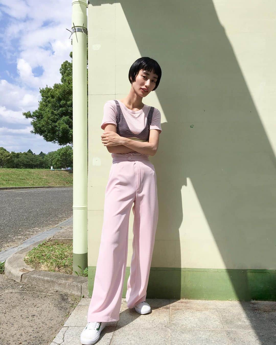 浦川望美さんのインスタグラム写真 - (浦川望美Instagram)「今年はピンクに取り憑かれている。」7月11日 16時36分 - noz_omi