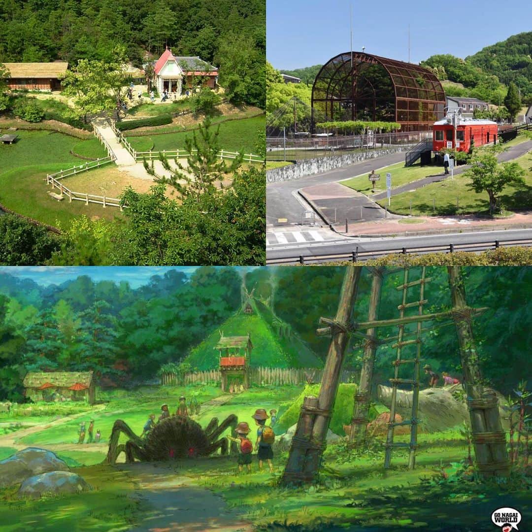 のインスタグラム：「Chi come me adora Hayao Miyazaki ♥️ sarà  felice di sapere che nel 2022 aprirà a Nagakute, nella prefettura di Aichi in Giappone, il parco a tema dedicato ai capolavori del grande regista e animatore nipponico 🤗 Il Parco verrá costruito nell’area precedentemente dedicata al Expo 2005, nel Parco Commemortivo Aichi nella cittá di Nagakute. Al suo interno si troveranno le attrazioni ispirate ai tanti film dello Studio Ghibly oltre a diverse zone in cui i visitatori saranno a stretto contatto con la natura.  Se non riuscite ad aspettare l’apertura del Parco Giochi potreste fare un salto nella cittá di Mitaka, che ospita il Museo Ghibli.  Mitaka, é una cittadina davvero spettacolare, oltre a ospitare il Museo Ghibli stesso, é cosparsa di citazioni ispirate appunto ai capolavori di Miyazaki: sugli autobus sono ritratti i piccoli spiriti della furigine, Susuwatari, e le strade hanno nomi con riferimenti ai personaggi dei film. Tante piccole citazioni sono nascoste in giro per Mitaka sarà divertente cercarle 👀😀 #explore #fun #holiday #igtravel #instago #instagood #instapassport #instatravel #instatraveling #mytravelgram #photooftheday #tourism #tourist #expo #traveladdict #travelblog #travelblogger #tokyo #traveler #traveller #travels #japan #traveling #travelingram #travelling #travelphotography #traveltheworld #mitaka #vacation #museo」