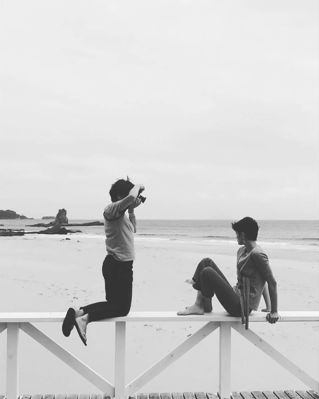 濱中鮎子のインスタグラム：「楽しみだなぁ。  季節がわからなくなりますが、次の春夏。  @r__jubilee  #rjubilee #fashionshoot #幽体離脱撮影」
