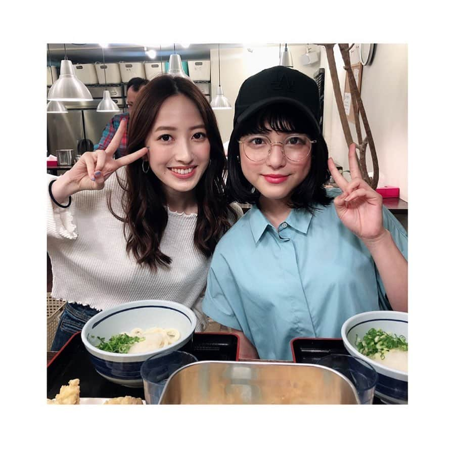 團遥香さんのインスタグラム写真 - (團遥香Instagram)「ついに、立ち食いうどんデビューを 果たしましたっ✌️パチパチパチッ」7月11日 17時56分 - haruka_dan_official