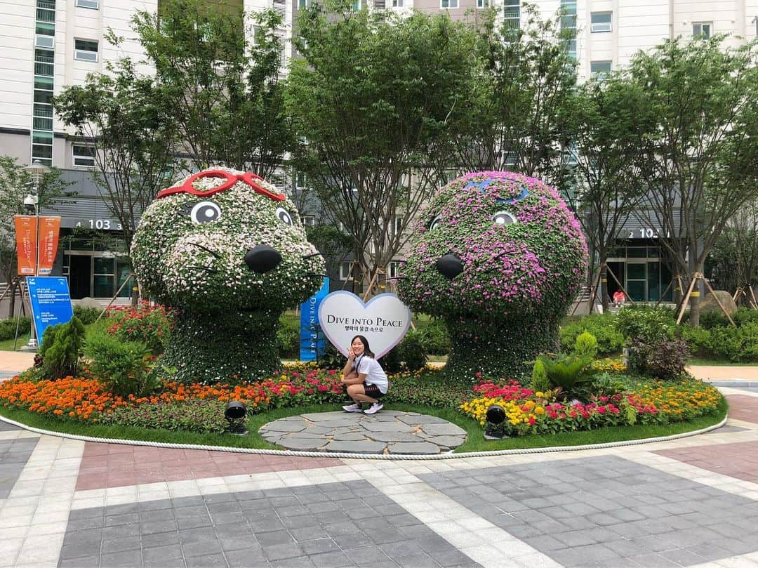 金戸凜さんのインスタグラム写真 - (金戸凜Instagram)「The competition starts tomorrow!!🇰🇷♥️ ・ My comp is on the 16th and hopefully 17th!!X ・ ・ #diving  #worldchampionships #gwangju #2019」7月11日 18時18分 - rin.kaneto