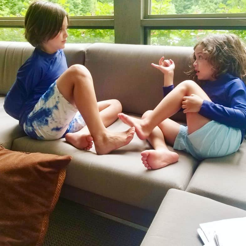 レイチェル・ゾーさんのインスタグラム写真 - (レイチェル・ゾーInstagram)「May they converse about life together #forever and #ever #brothers for life #inseparable ❤️🥰 . XoRZ」7月12日 0時13分 - rachelzoe