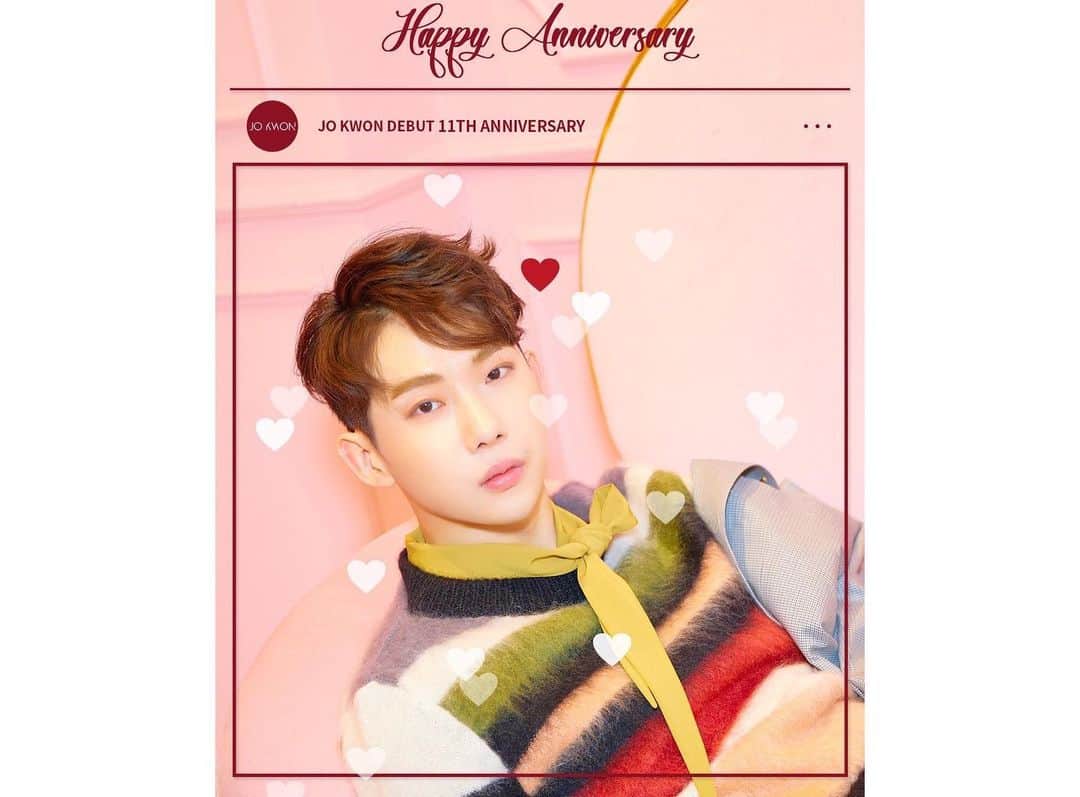 チョ・グォン さんのインスタグラム写真 - (チョ・グォン Instagram)「2019.07.11  2AM 데뷔 11주년  군대에서-🌈 11TH ANNIVERSARY #조권#이창민#임슬옹#정진운」7月11日 19時03分 - kwon_jo