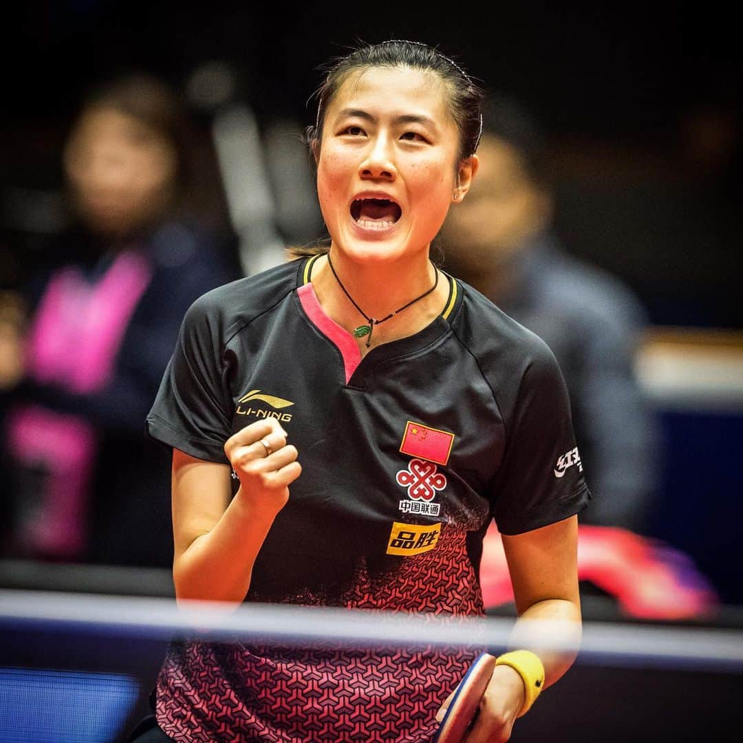 ITTF Worldさんのインスタグラム写真 - (ITTF WorldInstagram)「That feeling after a NAIL-BITING victory! 💪😃 . Ding Ning survives a scare in Round 1 to beat Liu Weishan 4-3 👸🏻❤️ #ITTFWorldTour #2019AussieOpen」7月11日 19時24分 - wtt