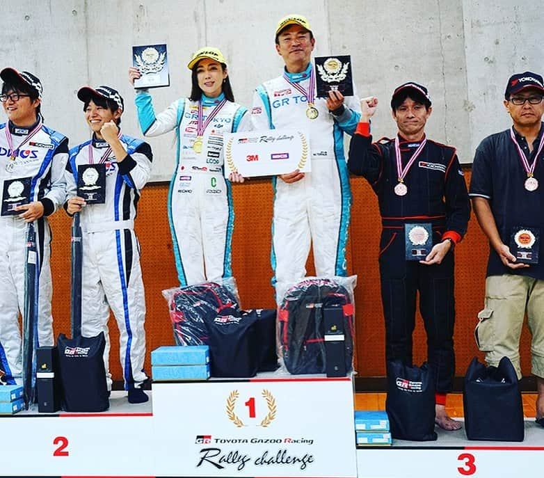 塚本奈々美さんのインスタグラム写真 - (塚本奈々美Instagram)「Winner in SHIBUKAWA Rally🏆✨ → https://gazoo.com/article/column_terada/190711.html  #小倉クラッチ  #渋川」7月11日 19時52分 - tsukamotonanami