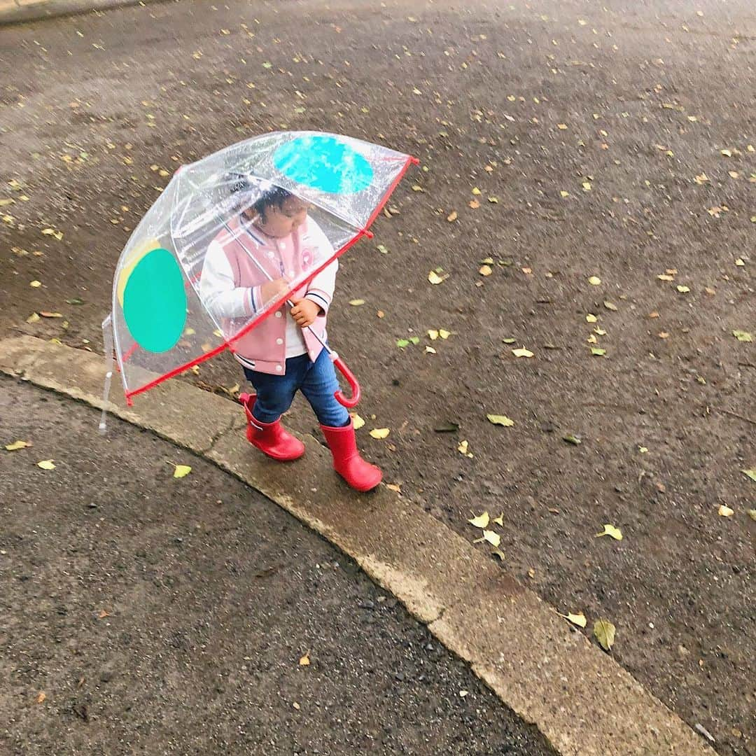 岡部玲子さんのインスタグラム写真 - (岡部玲子Instagram)「新しい長靴を履いてご機嫌☺️ 2枚目→子供はこういう所を歩きたがりますね😅不思議🤣 3枚目→今日の晩ご飯🍴雨で息子のサッカースクールがなくなったから、カレー系のワンプレートをやめて生姜焼き🐽  #岡部玲子 #子育て #主婦 #アラフォーママ #タレント #レポーター #39歳 #2歳娘 #長靴 #雨 #楽しいね #低糖質晩ご飯 #ロカボ #ジュニアアスリートフードマイスター #mama #talent #reporter #instagood #f4f #umbrella #rainboots #rainyday #dinner #lowcarb #healthy #diet #smile #happy」7月11日 20時04分 - reiko_okabe