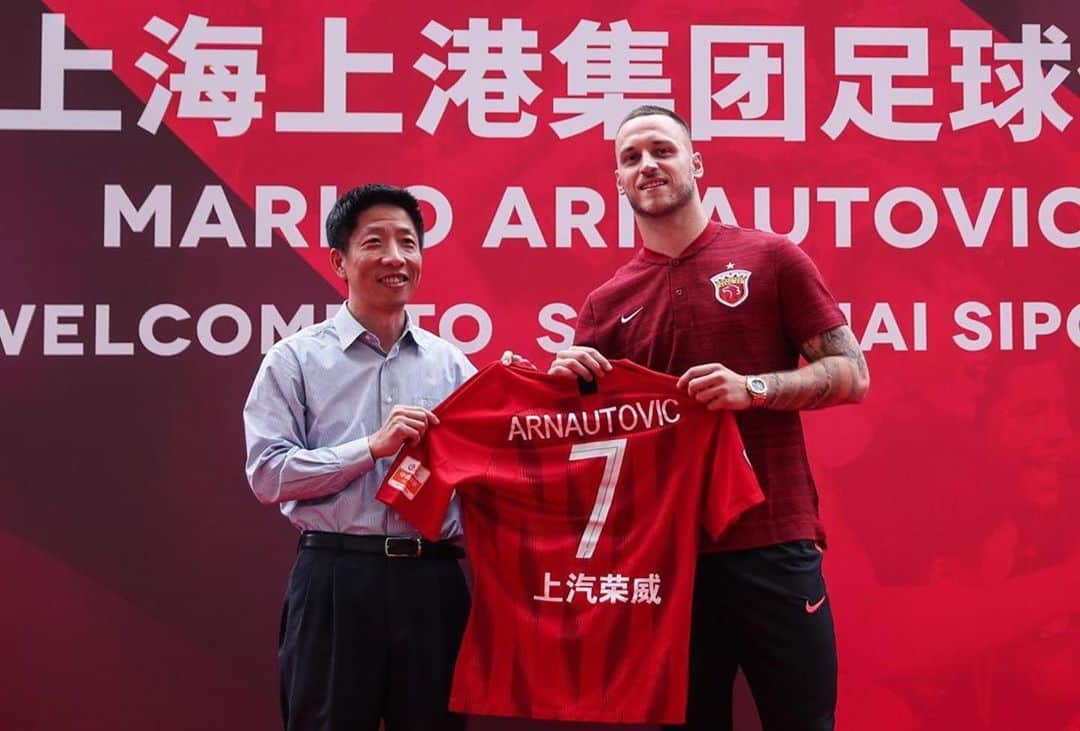 マルコ・アルナウトヴィッチのインスタグラム：「The Eagle has landed 🇦🇹🦅🇨🇳 @sipg_fc」