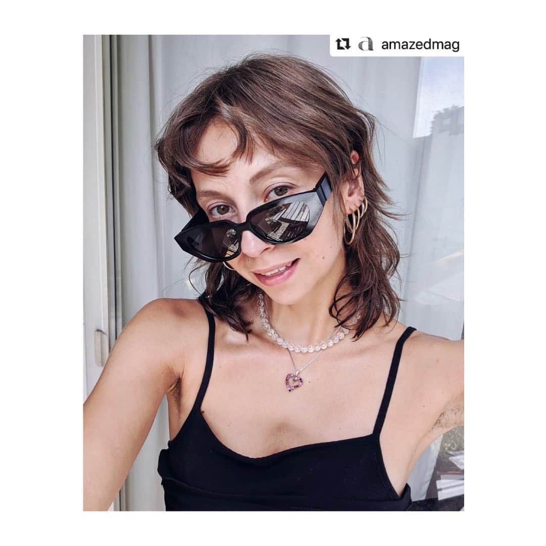 のインスタグラム：「MMRAW015 Raw Black featured by @amazedmag . Thank you! #MYKITA #mykitamargiela #amazedmag」
