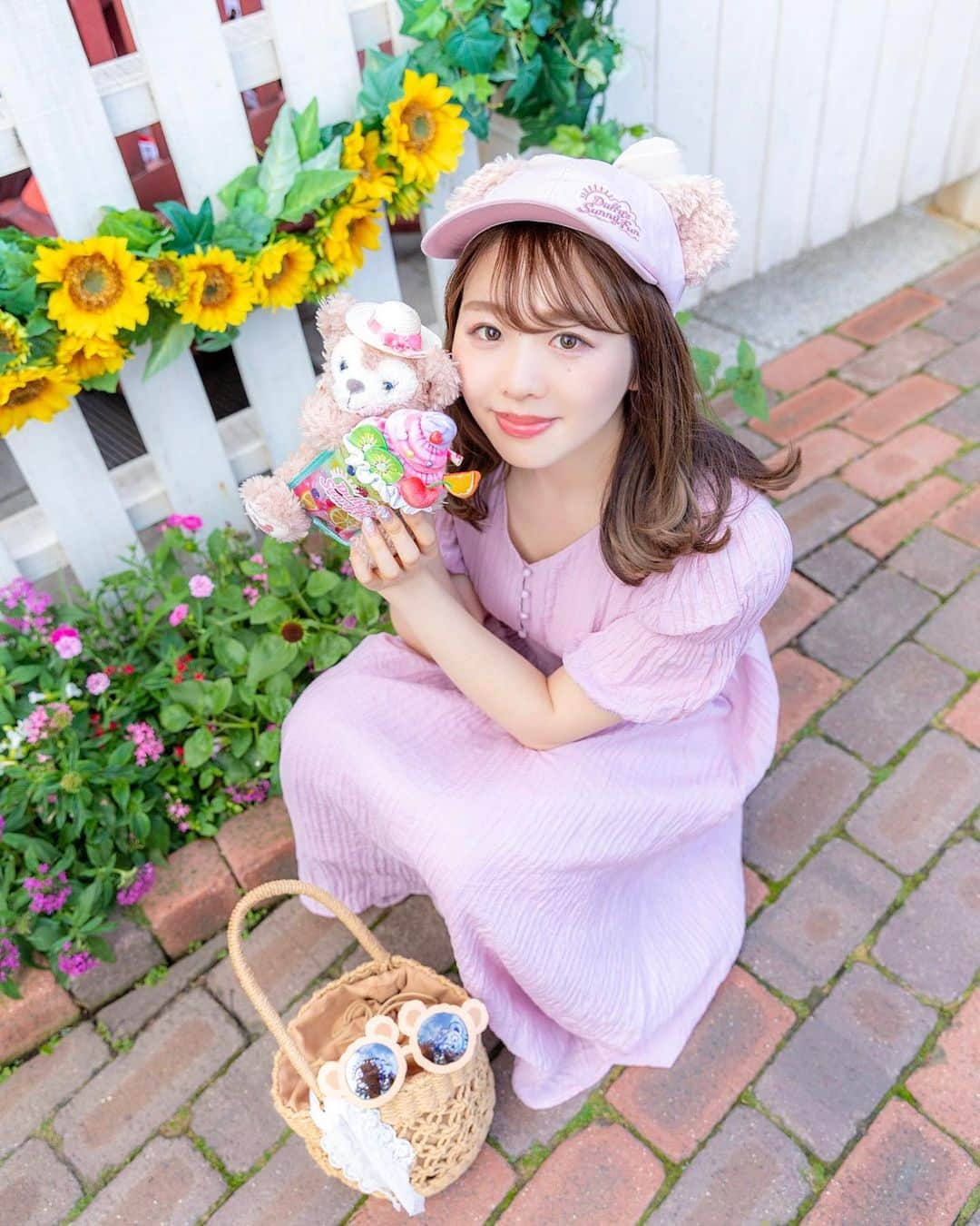 SHIHORINさんのインスタグラム写真 - (SHIHORINInstagram)「♡ ﻿﻿ ﻿﻿ ﻿#シェリーメイ コーデ💕﻿ アイコンかえたっ🧸🎀🌻🍧🍉 ﻿﻿ ﻿﻿ ﻿﻿ #shihorin__disney #disneysea#tokyodisneysea#duffyandfriends #duffy#shelliemay#duffyssunnyfun#disneycode#lissiboutique #plumemignon#ダッフィーのサニーファン#サニーファン #ディズニー #ディズニーシー #東京ディズニーシー #東京ディズニーリゾート #ダッフィー#ダッフィーフレンズ#ケープコッド#シェリーメイ#シェリーメイバウンド#ディズニーバウンド#シェリーメイコーデ」7月11日 20時54分 - shihoriiin49