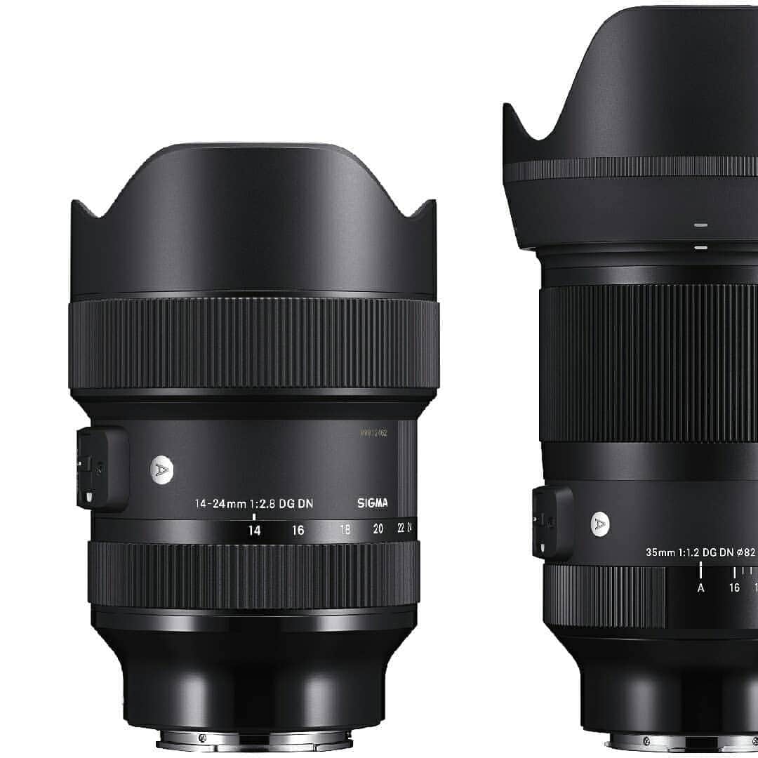 Sigma Corp Of America（シグマ）さんのインスタグラム写真 - (Sigma Corp Of America（シグマ）Instagram)「New products alert!! 🎉  SIGMA 14-24mm F2.8 DG DN Art A wide-angle zoom with remarkable resolution. Sony E-mount and L-mount.  SIGMA 35mm F1.2 DG DN Art Sigma's first F1.2 large aperture prime. Sony E-mount and L-mount.  SIGMA 45mm F2.8 DG DN Contemporary Beautiful bokeh and and high speed accuracy. Sony E-mount and L-mount. . . . @sigmaphoto #sigmaphoto #new #sigma1424f28Art #sigmadgdn #sigma35mmf12Art #sigma45mmf28Contemporary」7月11日 21時24分 - sigmaphoto