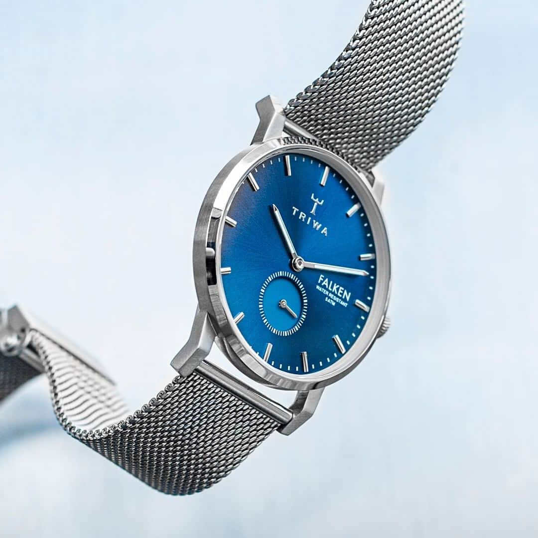 TRIWA TRIWAInstagram Introducing our Blue Ray Falken Steel Mesh a cool