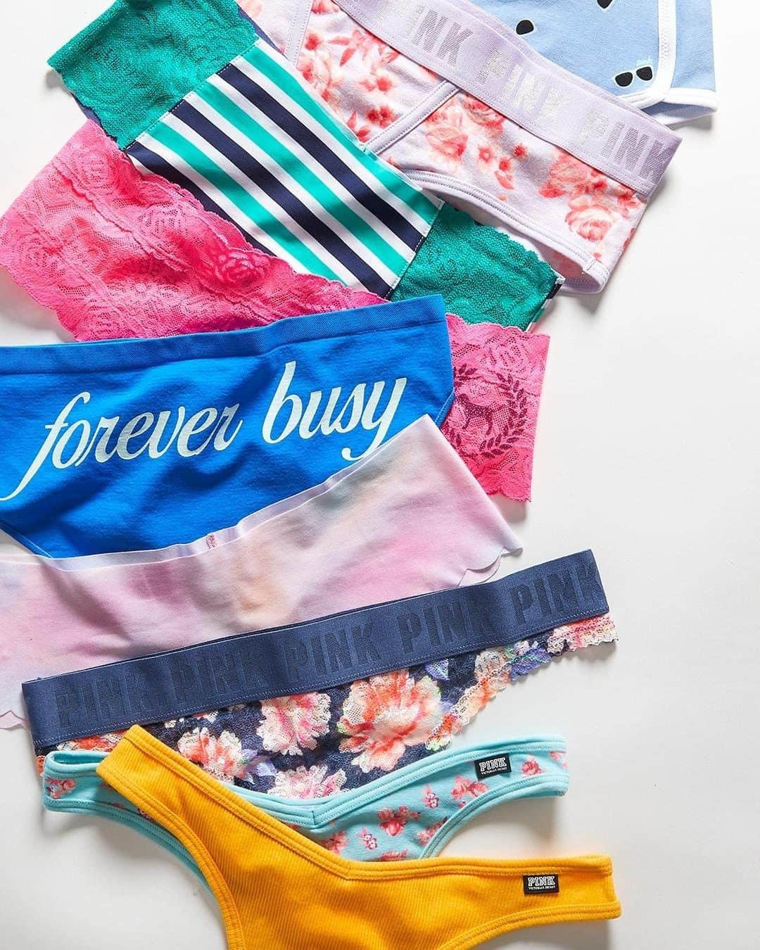 Victoria's Secret PINKさんのインスタグラム写真 - (Victoria's Secret PINKInstagram)「Fill your top drawer with 10/$35 PINK panties! Link in bio to shop, friends 🛍 . . . 🇺🇸🇨🇦 (Prices in USD)」7月11日 22時00分 - vspink