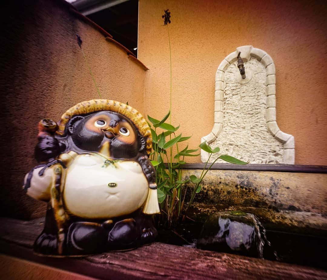 別府史之さんのインスタグラム写真 - (別府史之Instagram)「Welcome to my home 😊  #Shigarakiyaki #Tanuki 🍶 #ornament #pottery #madeinjapan #japanese #style #wtulens」7月11日 22時13分 - fumybeppu