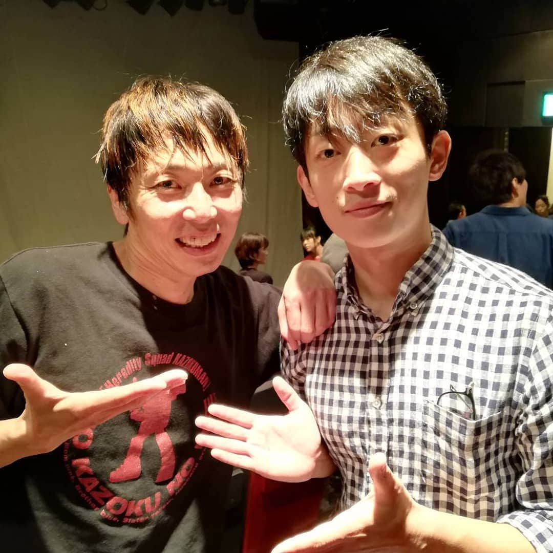 岡田達也さんのインスタグラム写真 - (岡田達也Instagram)「ご来場、ありがとう！  小多田直樹の次回作は 『ももクロ一座』  なんと明治座ですって！ うらやましい！ 応援してやってください！  #世襲戦隊カゾクマン  #赤坂レッドシアター #小多田直樹 #岡田達也」7月12日 9時29分 - tatsuyajiru