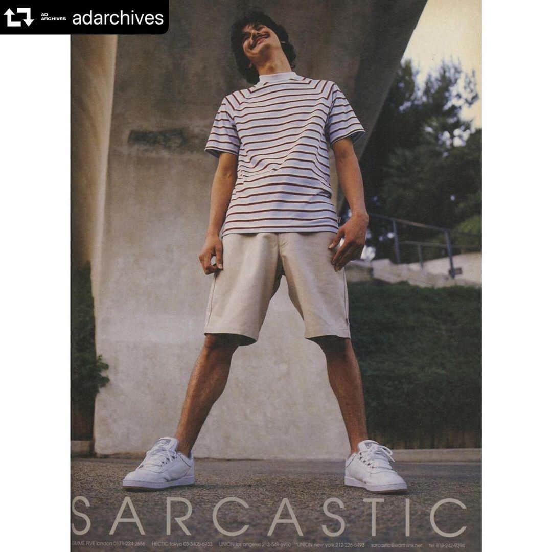 サキャスティックのインスタグラム：「#repost @adarchives ・・・ SarcasticClothing in @i_d issue 168 ‘NEXT’ September 1997  #adarchives #sarcasticclothing  #menswear #mensfashion #fashion #streetstyle #streetwear」