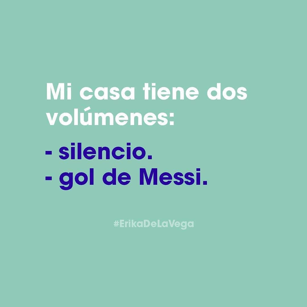 Erika De La Vegaさんのインスタグラム写真 - (Erika De La VegaInstagram)「Gracias, Messi.  #ErikaDeLaVega」7月12日 2時31分 - erikadlvoficial