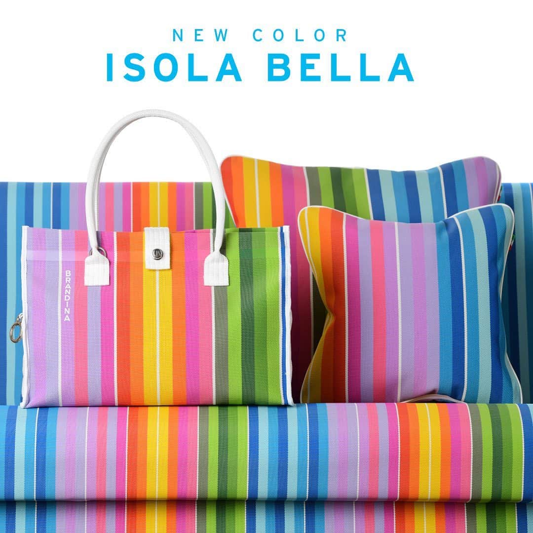 ブランディーナさんのインスタグラム写真 - (ブランディーナInstagram)「È arrivato il nuovo colore Isola Bella nelle nostre botteghe! 🧡💛💚💙 - #brandinatheoriginal #brandina #isolabella #brandinatheoriginal #brandina #colors #stripes #fashionitaly」7月12日 2時52分 - brandinatheoriginal