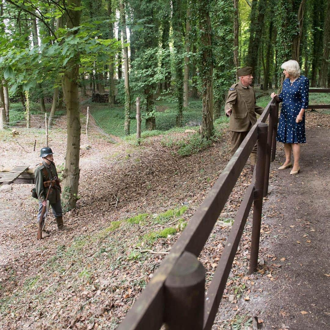 クラレンス邸さんのインスタグラム写真 - (クラレンス邸Instagram)「Today, The Duchess of Cornwall, in her role as Honorary Air Commodore, visited RAF Halton to celebrate their centenary year. During the visit, Her Royal Highness saw the station’s reconstructed World War I trenches, which replicate those that were built in order to train soldiers how to survive on the Western Front. The Duchess also opened the new Youth Activities Centre, where Her Royal Highness met children from the local school and joined in a game of table tennis. 📷 PA / @rafhaltonofficial」7月12日 3時15分 - clarencehouse