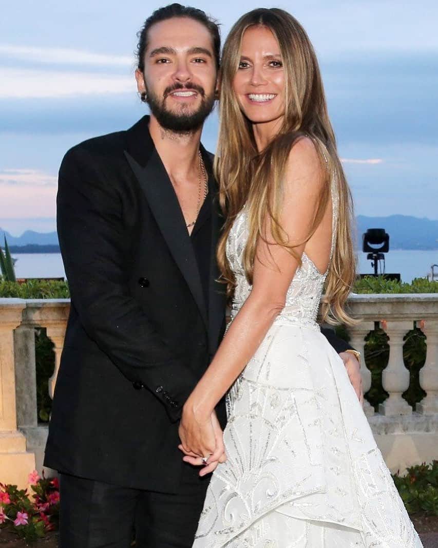 People Magazineさんのインスタグラム写真 - (People MagazineInstagram)「Heidi Klum is a married woman! 💍 The supermodel and Tom Kaulitz legally married in February after a 2-month engagement. Tap the bio link for more on the couple's love story. ❤️ | 📷: Gisela Schober/Getty」7月12日 4時21分 - people