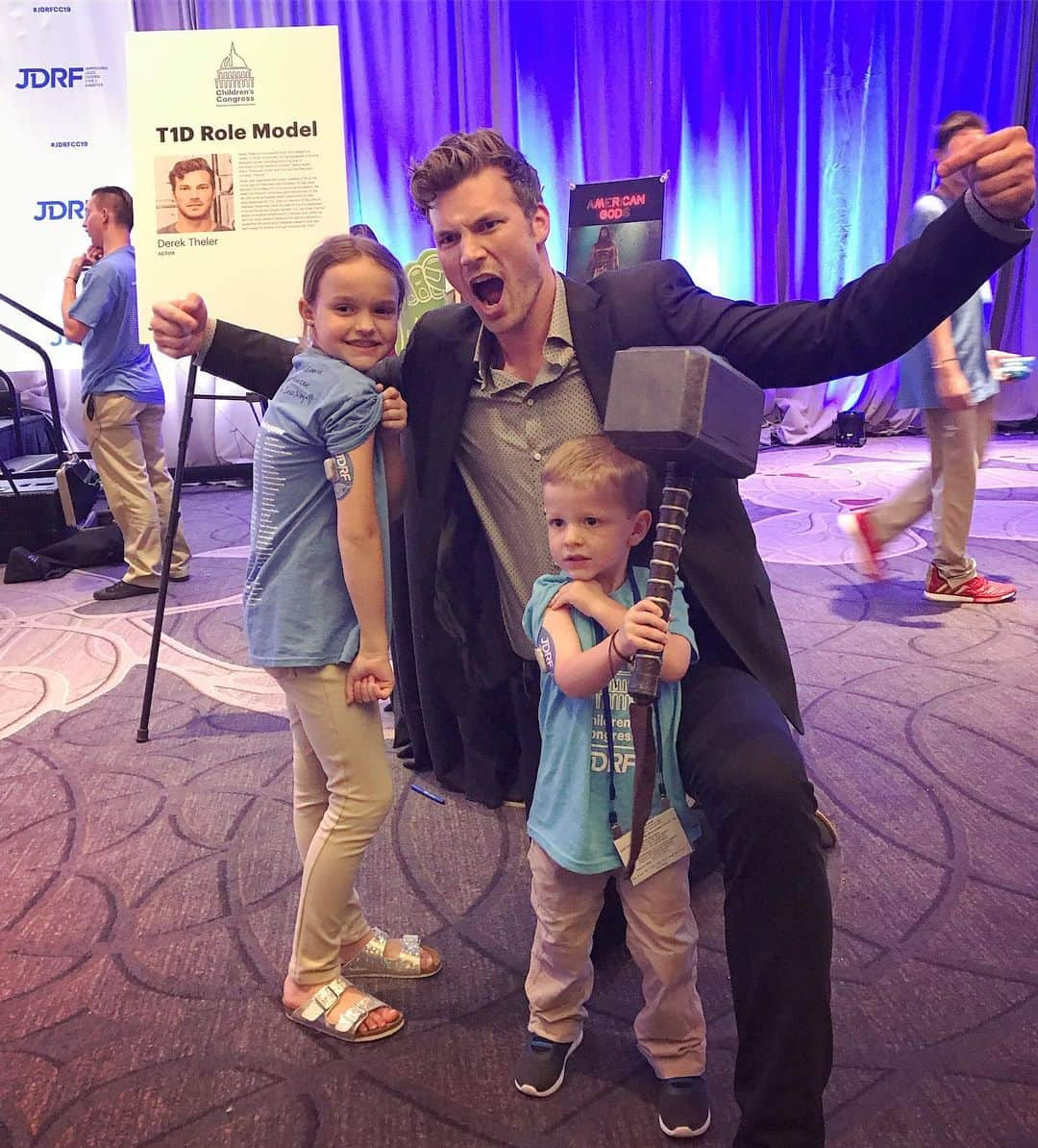 デレック・テラーさんのインスタグラム写真 - (デレック・テラーInstagram)「One of the best parts of this D.C. trip was talking to the T1D kids from all over the country. They are superheroes!  I was excited to see that most of the delegates had @dexcom CGM’s! Throughout every event, the sounds of Dexcom alerts echoing the halls always made me smile. #dexcomwarrior #jdrfcc2019」7月12日 4時22分 - derektheler