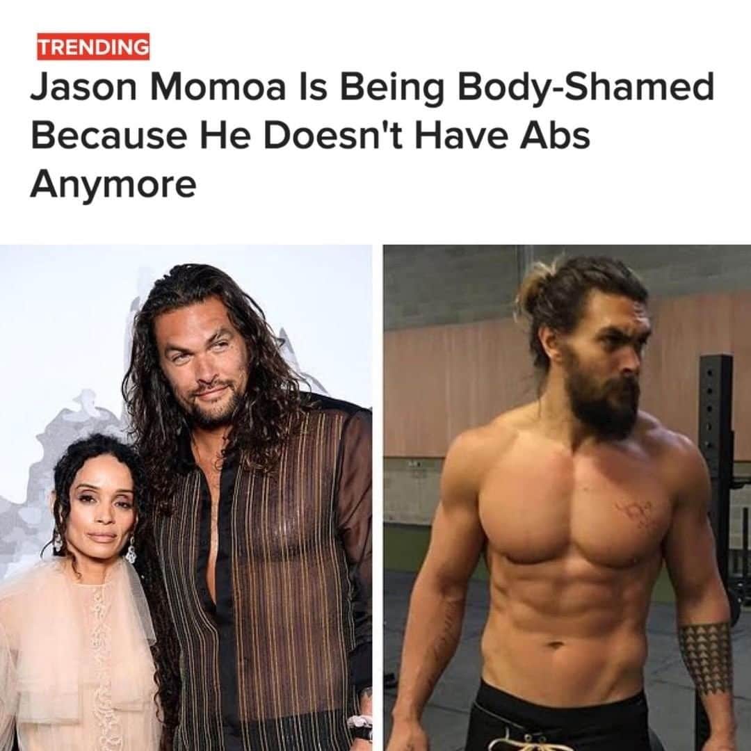 BuzzFeedさんのインスタグラム写真 - (BuzzFeedInstagram)「Follow 👉 @buzzfeedtrending Fans are defending Jason Momoa after the actor was being body-shamed for not having a six-pack 😤 Link in bio 😡」7月12日 5時00分 - buzzfeed