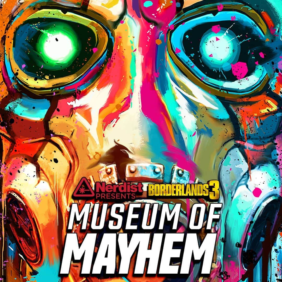 2Kさんのインスタグラム写真 - (2KInstagram)「Mayhem is coming to @Comic_Con! Visit the @Borderlands Museum of Mayhem presented by @Nerdist at the @SparksGallery during #SDCC!  Featuring never-before-seen #Borderlands3 artwork, an official #cosplay contest, a Bandit Barbershop, loads of swag, new merch & more! ... #borderlands #sdcc2019 #sdcc50 #comiccon #cosplaycontest #cosplayer #borderlandscosplay」7月12日 5時22分 - 2k