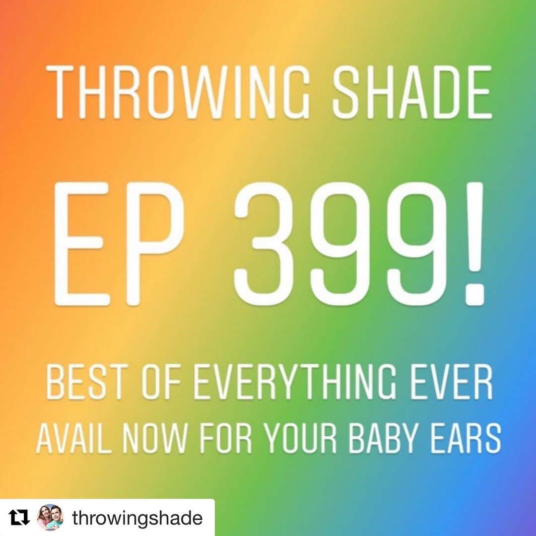 ブライアン・サフィさんのインスタグラム写真 - (ブライアン・サフィInstagram)「NOW IS THE TIME TO GET INTO THROWING SHADE! Link in bio. #Repost @throwingshade Thank you to everyone who wrote in with your favorite moments!!! Here they are all packed together in one episode - Best of Throwing Shade. It’s the best of the worst from the past 7 years stitched together by Sam!」7月12日 5時53分 - bryansafi